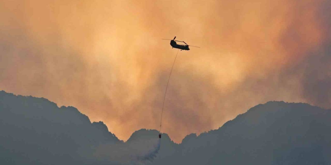 Kemer’deki Orman Yangını 24 Saattir Devam Ediyor