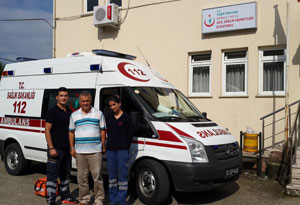 Rize'de 112 Acil Sağlık Hizmetleri İstasyonu Açıldı