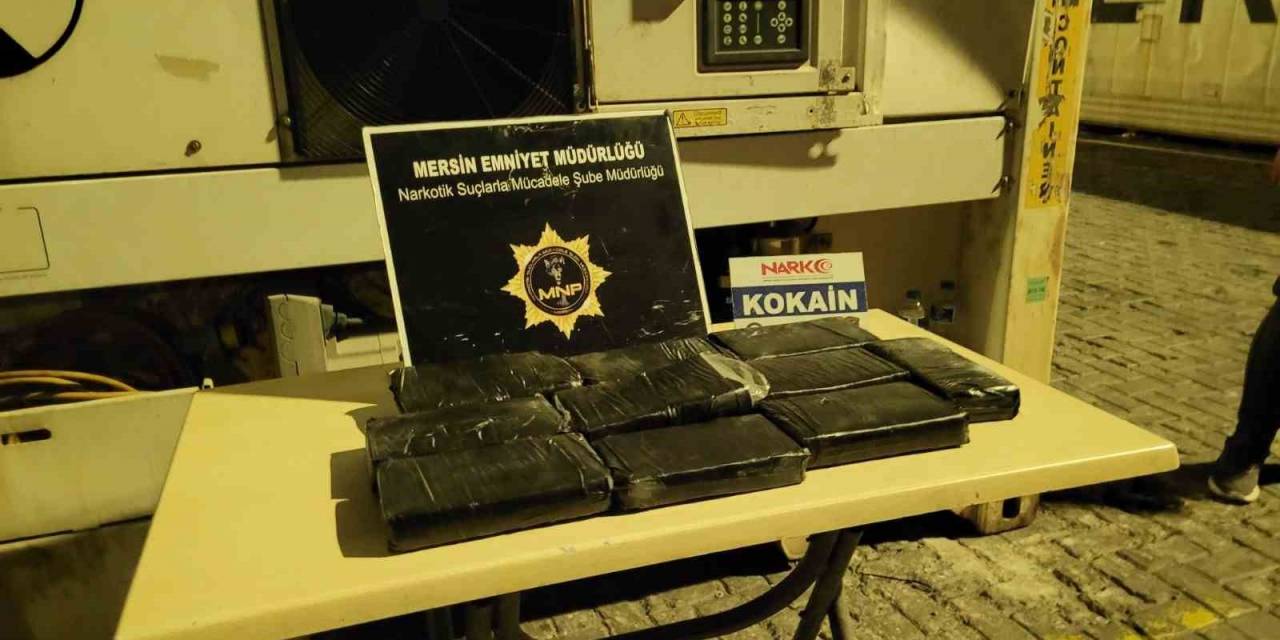 Mersin Limanı’nda 11 Kilogram Kokain Ele Geçirildi