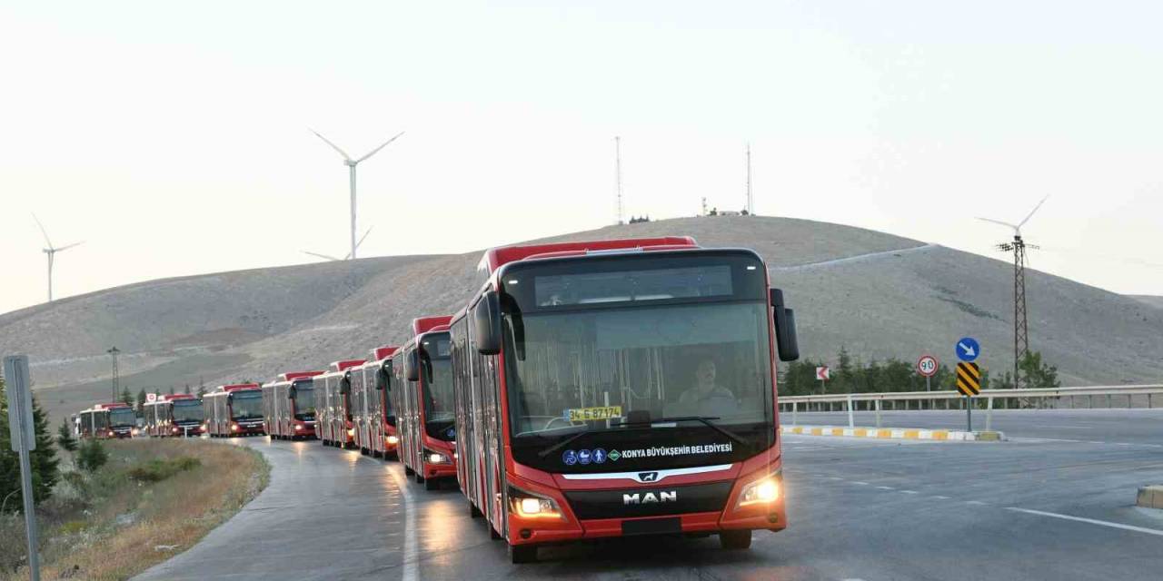 Başkan Altay: "alımını Yaptığımız 50 Doğal Gazlı Ve Hibrit Otobüsün 8’i Daha Şehrimize Geldi"