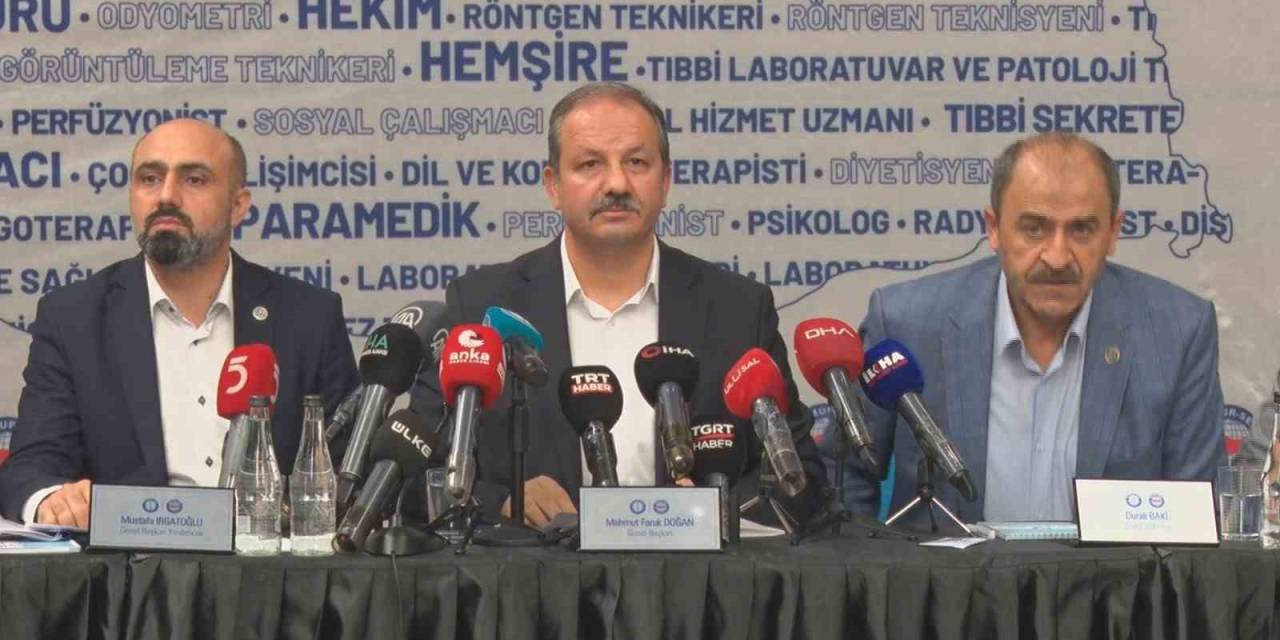 Sağlık-sen Genel Başkanı Doğan: “sağlık Çalışanları İçin Sabit Ek Ödemelerde Artış Yapılmasını Talep Ediyoruz”