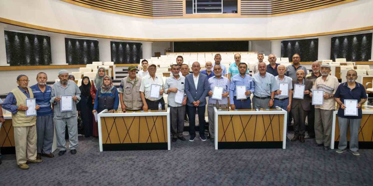 Meram Aymanas Mahallesinde Tapu Sevinci