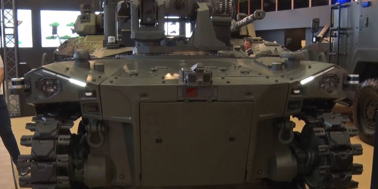 Ağır Sınıf İnsansız Kara Aracı ‘alpar’ Idef’te Görücüye Çıktı