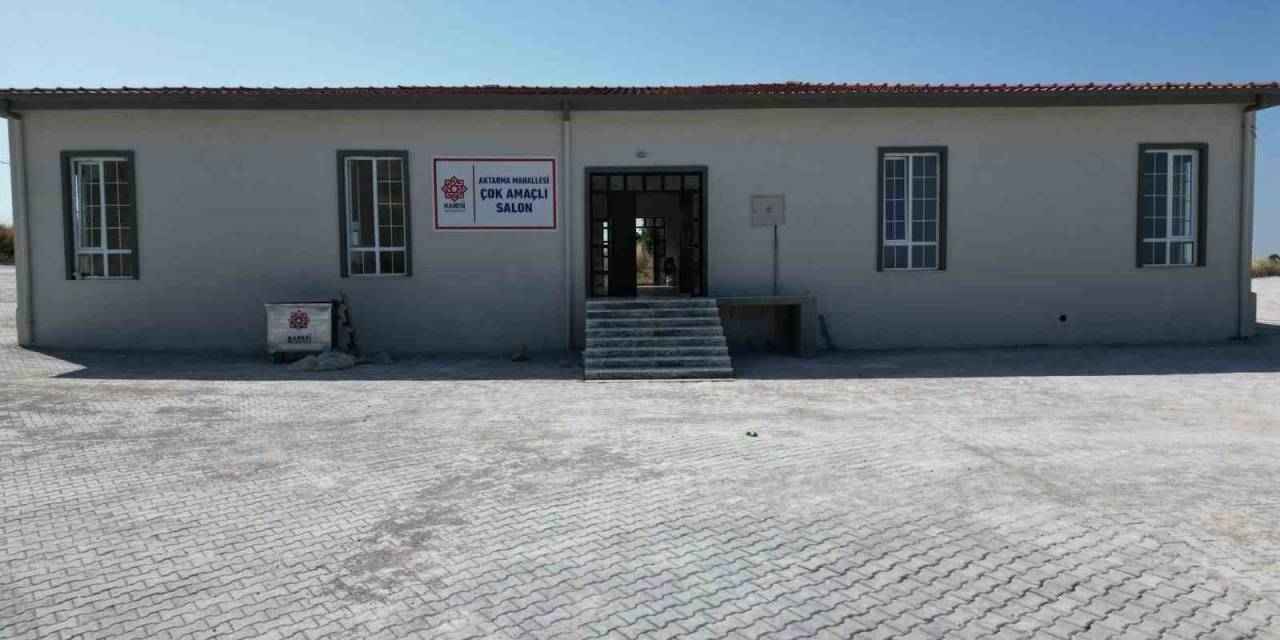 Karesi’nin Sosyal Tesisleri Bir Bir Açılıyor