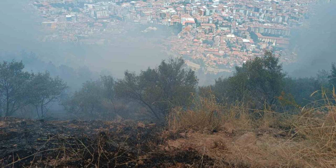 Afyonkarahisar’da Çıkan Orman Yangını 1,5 Saatin Sonunda Söndürüldü