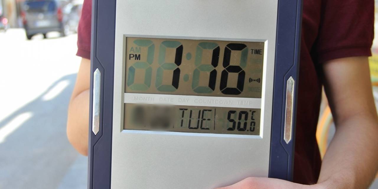 Cizre’de Sıcaklık 50 Dereceyi Gördü, Sokaklar Boş Kaldı