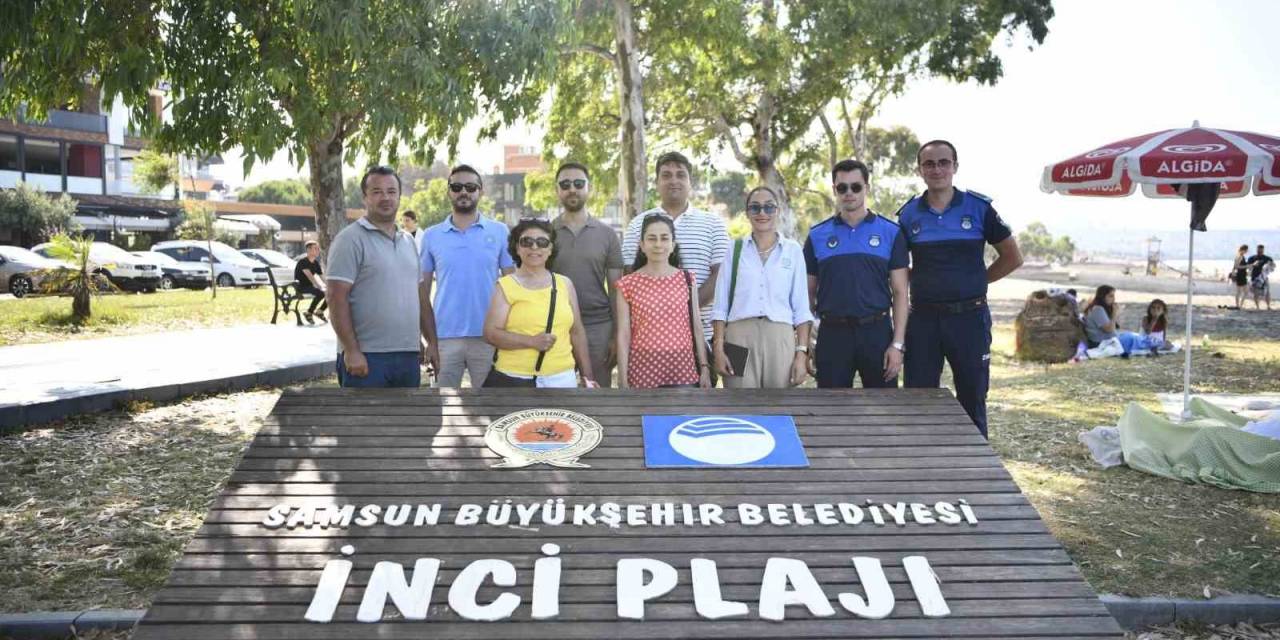 Karadeniz’in Maldiv’i Samsun’da Mavi Bayraklı Plajlar Denetimi Geçti