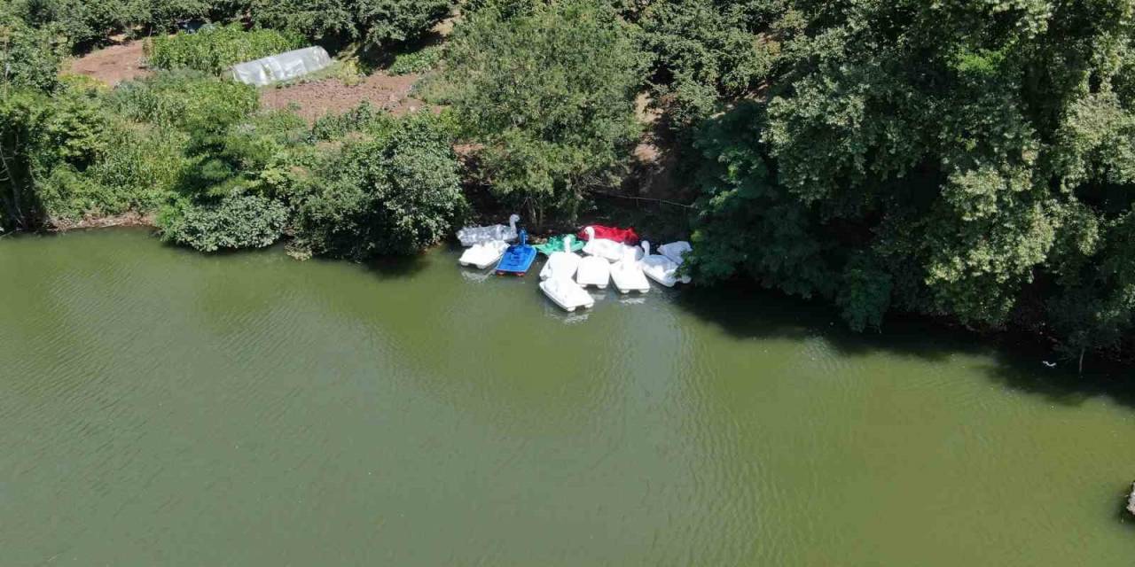 Arap Turistlerin Gözdesi Sera Gölü’nde Deniz Bisikletlerine Yasak Geldi