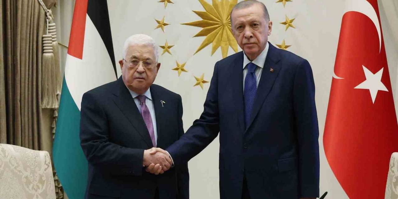 Cumhurbaşkanı Erdoğan, Filistin Devlet Başkanı Abbas Ve Hamas Siyasi Büro Başkanı Heniyye İle Görüştü