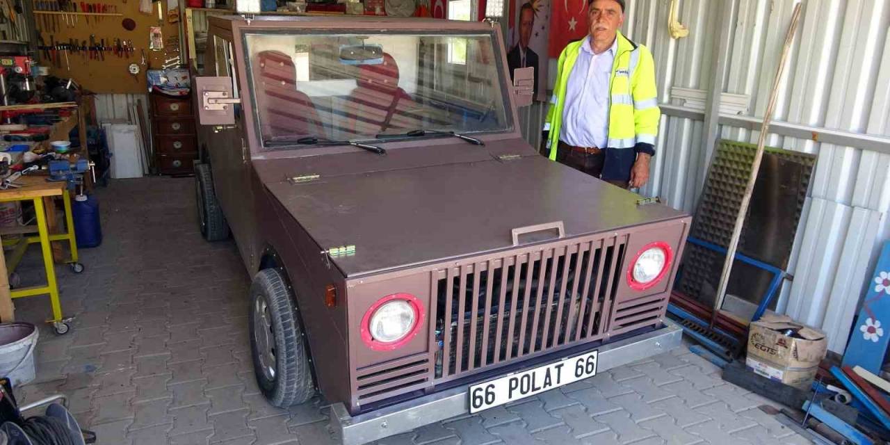 Hurda Malzemelerle Yaptı, 50 Bin Liraya Mal Ettiği Kamyoneti Saatte 110 Kilometre Hıza Ulaşıyor