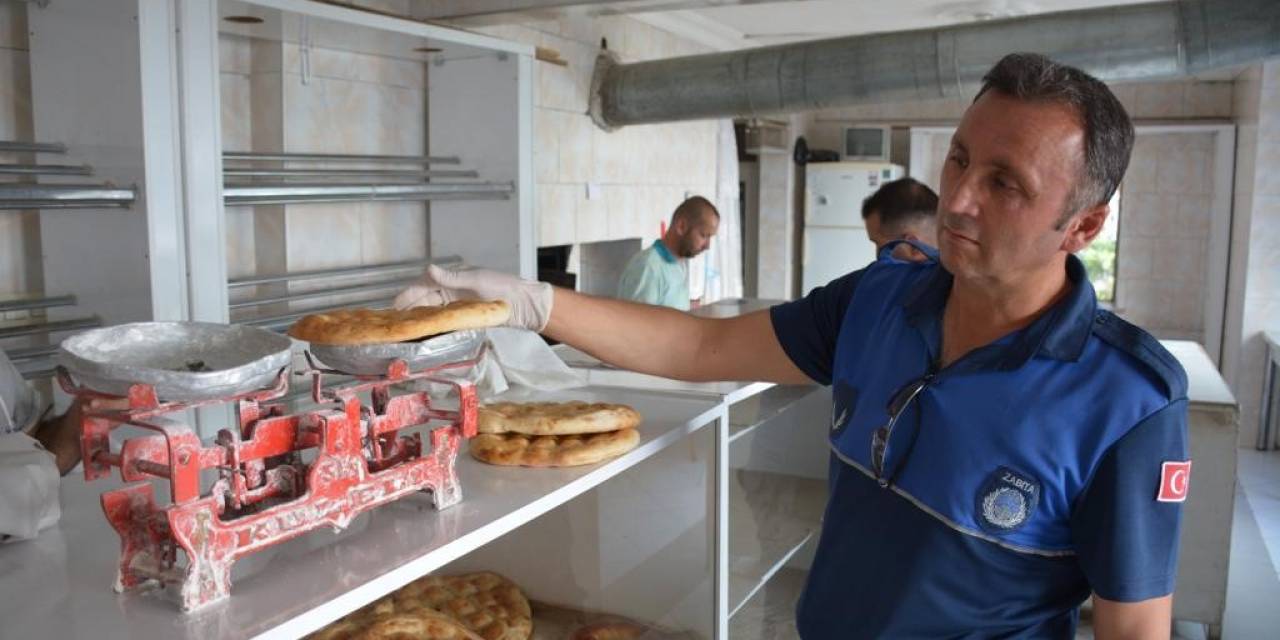 Tokat’ta Ekmek Gramajı Denetimi Yapıldı