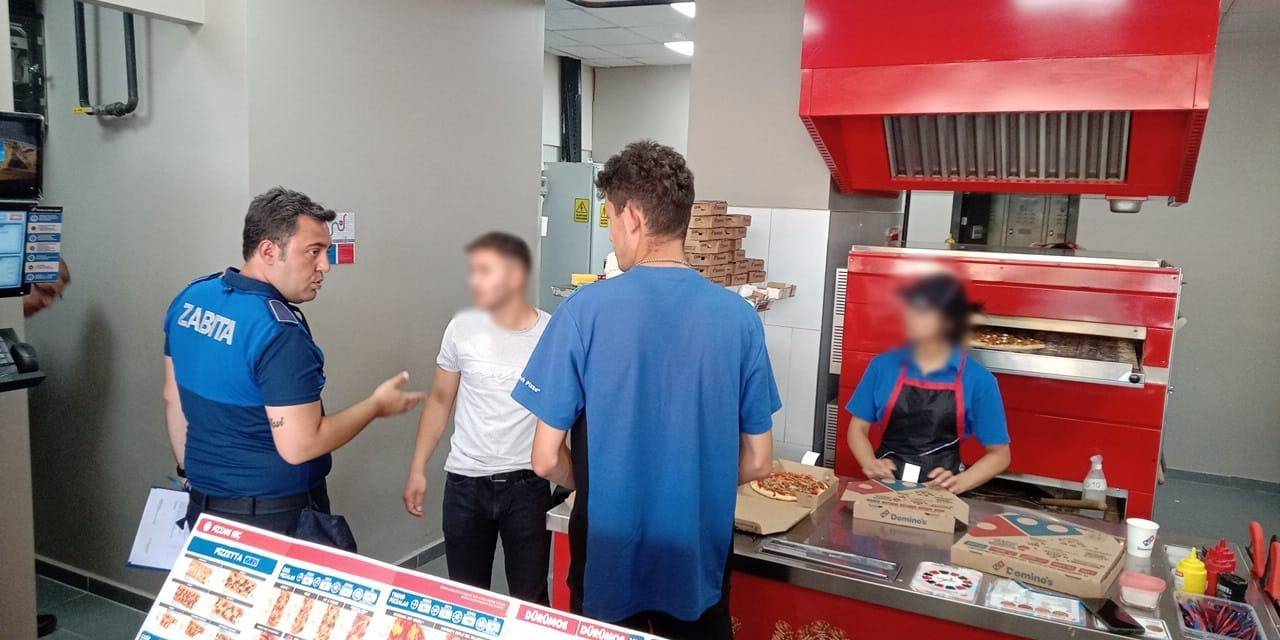 Çaycuma’da Pizzacılara Denetim Gerçekleştirildi