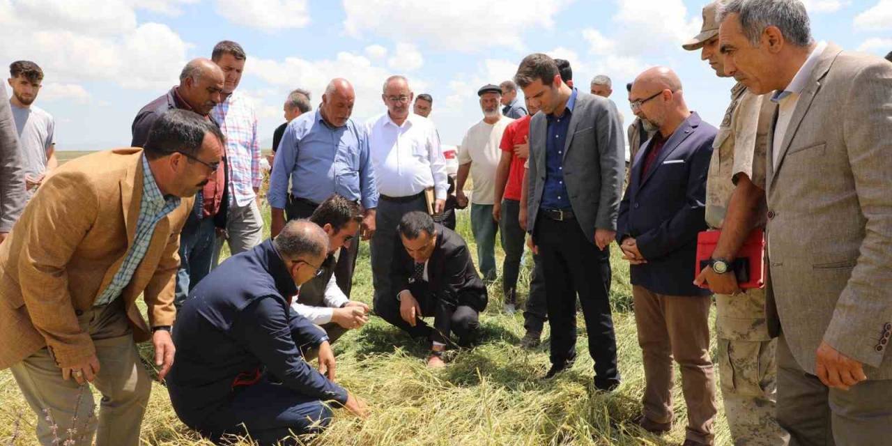 Vali Öksüz, Selden Zarar Gören Köylerde İncelemelerde Bulundu