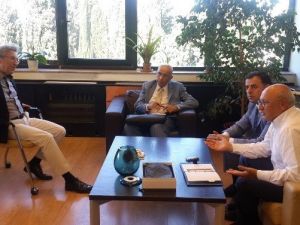 Chp Heyetinden Basın Kuruluşlarına Ziyaret