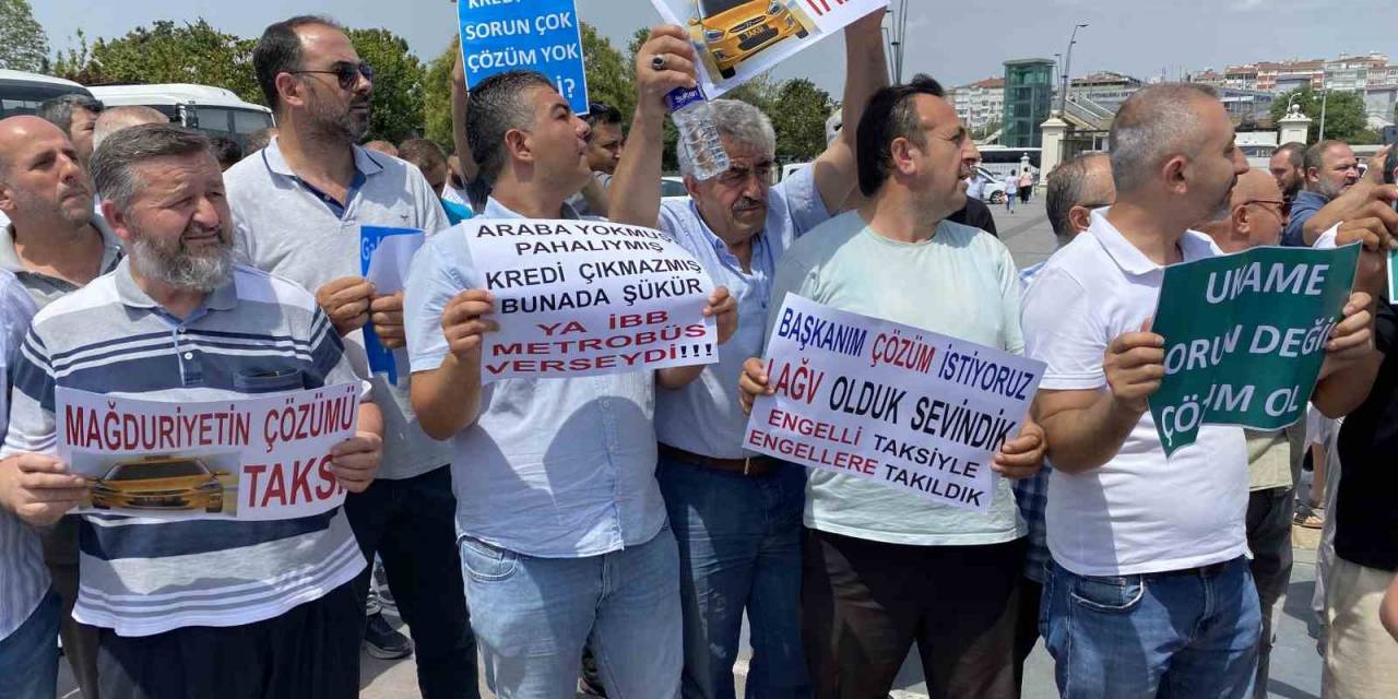 Minibüsçülerden İbb Başkanı Ekrem İmamoğlu’na "taksiye Dönüşüm" Tepkisi