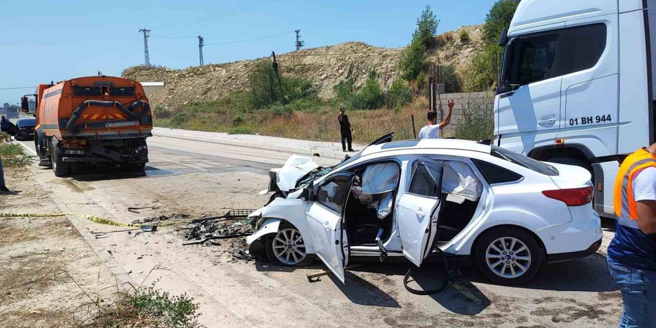 Adana’da Trafik Kazası: 1 Ölü, 3 Yaralı