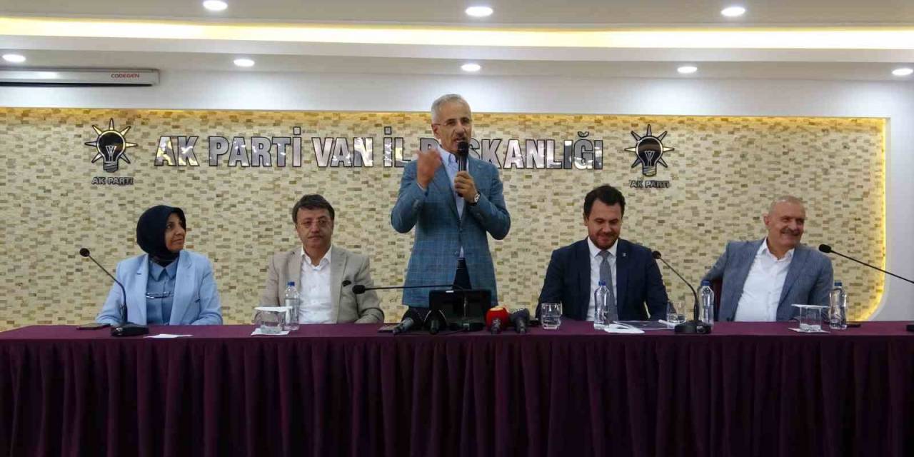 Bakanı Uraloğlu: “yerel Seçimlerde Van’ın Haritadaki Rengini Turuncu Yapacağız”