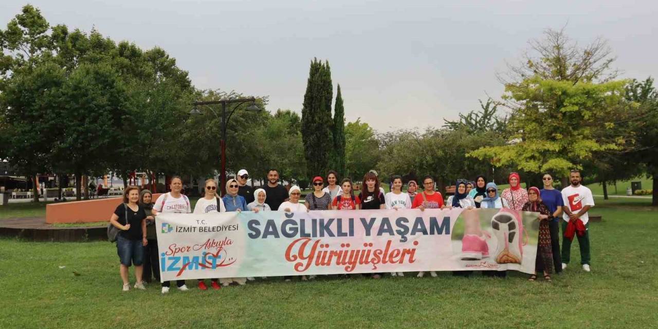 Kadınlar Hem Spor Yaptı Hem De Sosyalleşti