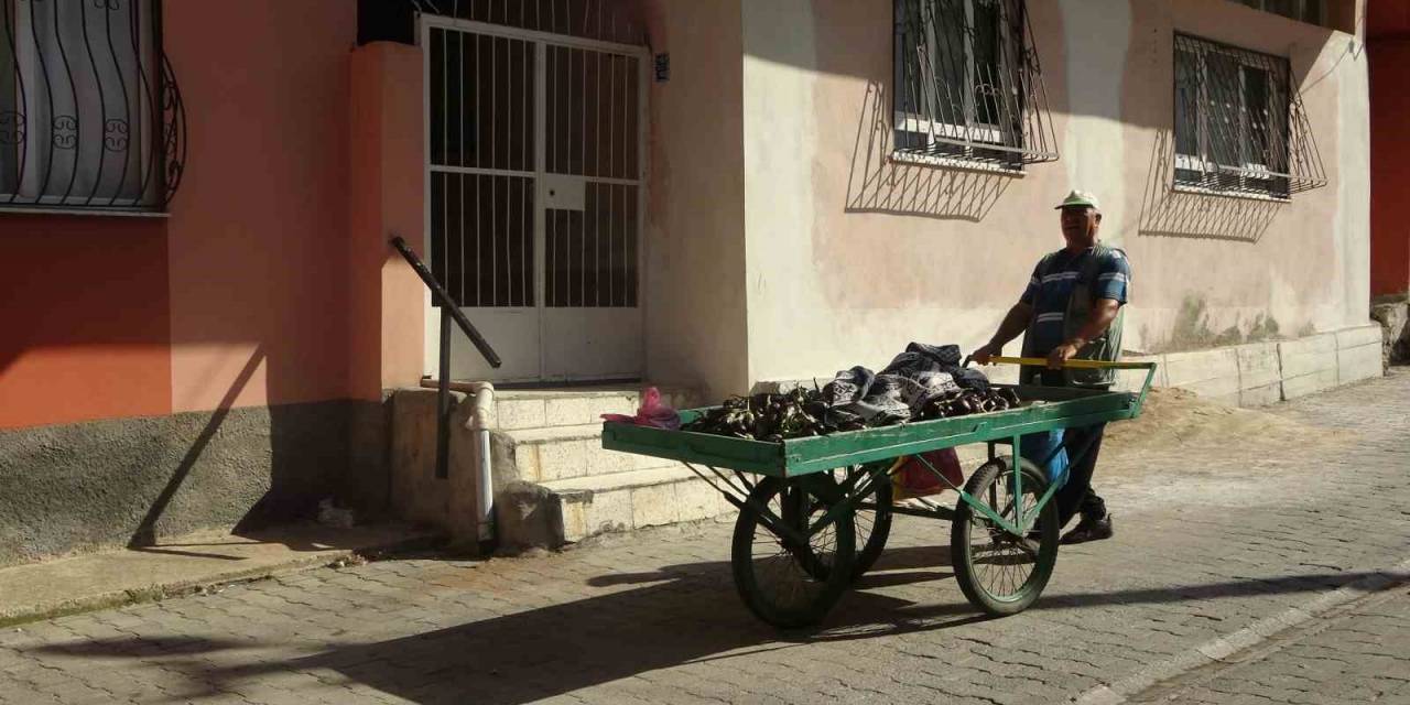 Sıcaklara Aldırmayan Seyyar Manav