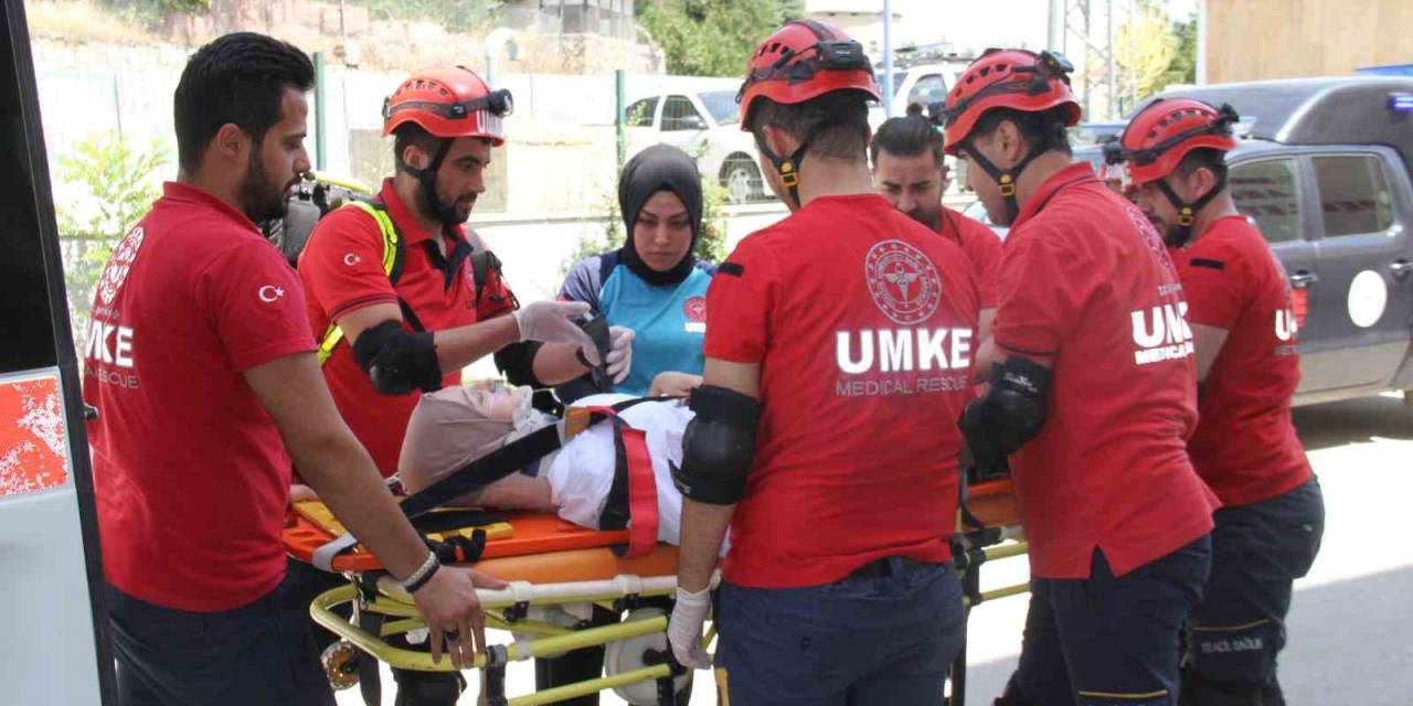 Elazığ’da Yangın Tatbikatı Gerçeğini Aratmadı