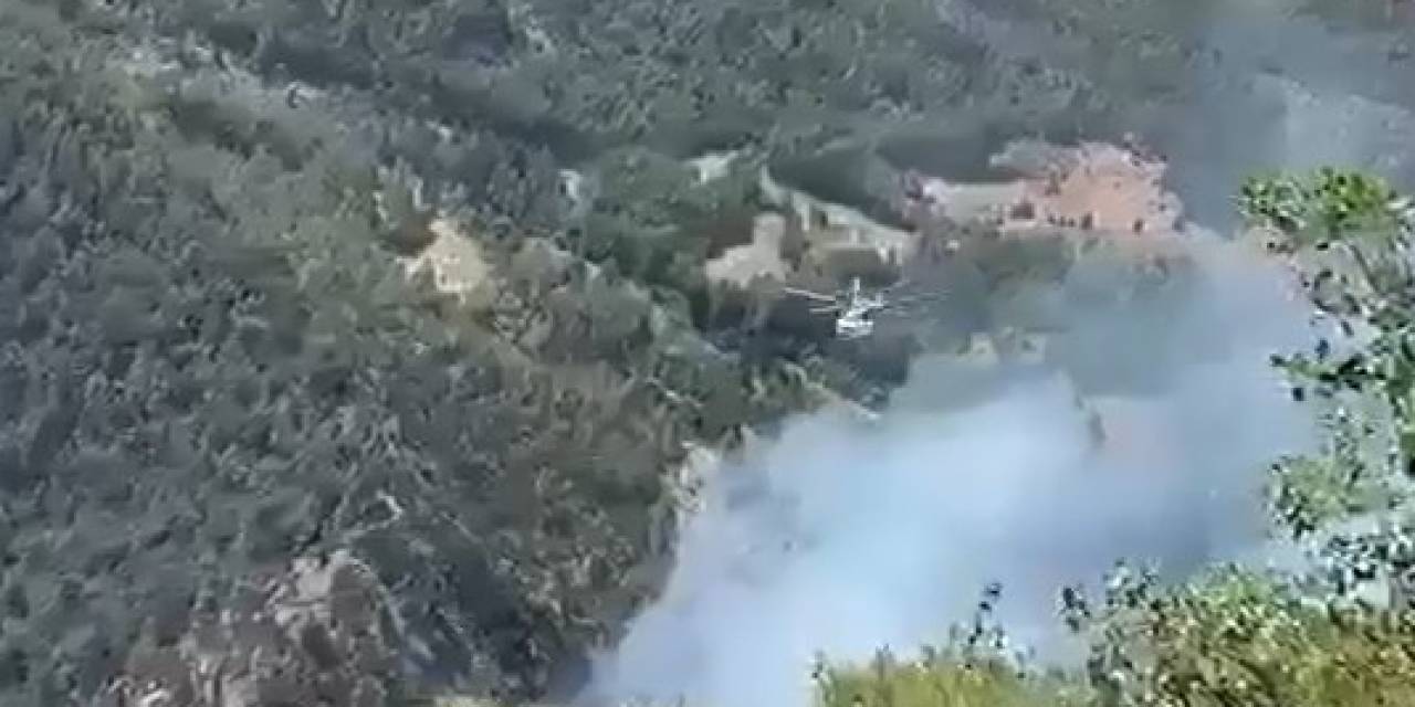 Bolu’da Söndürülemeyen Orman Yangınına Ankara Ve Balıkesir’den Helikopter Desteği