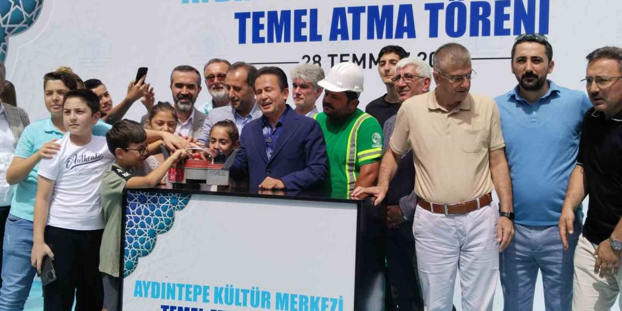 Tuzla’da Aydıntepe Kültür Merkezi’nin Temeli Atıldı