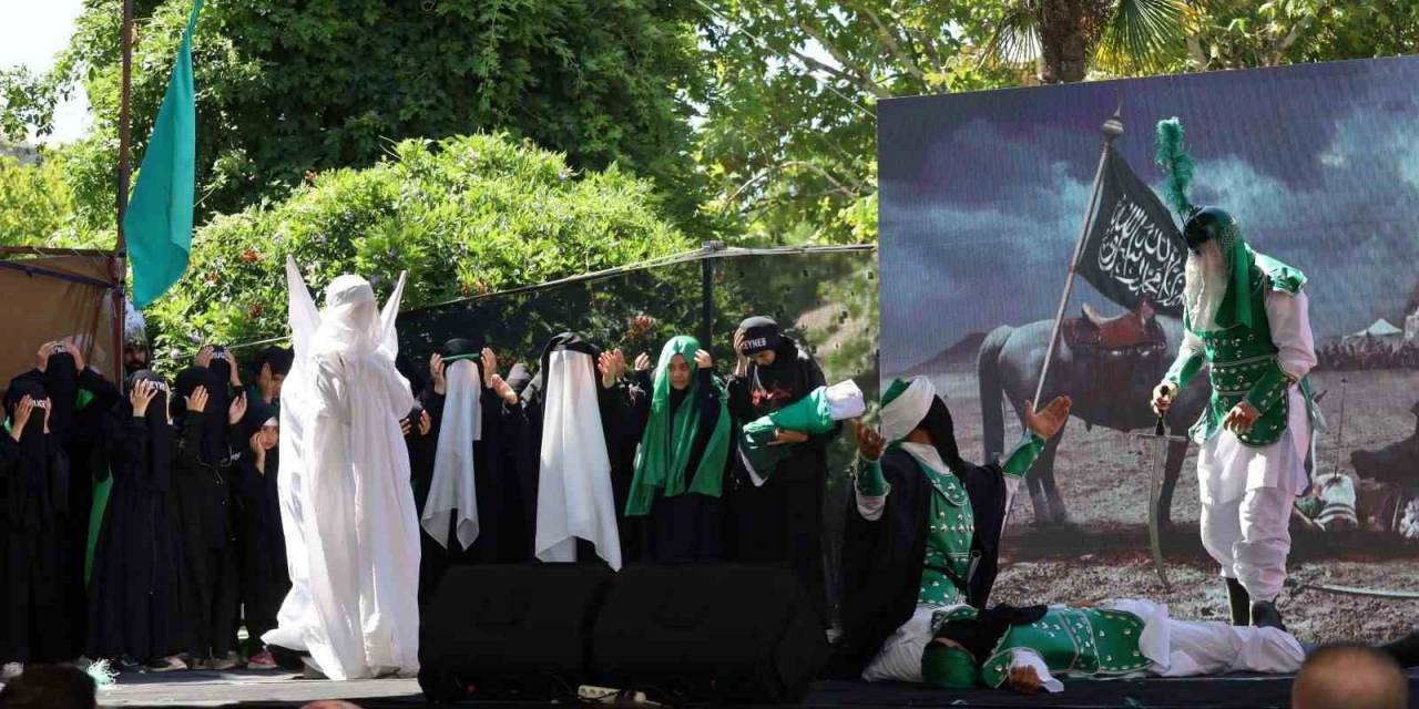 Turgutlu’da Kerbela Şehitleri Anma Töreninde İsveç’e Tepki