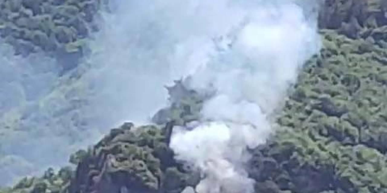 Bursa’daki Orman Yangınına Havadan Ve Karadan Müdahale Ediliyor