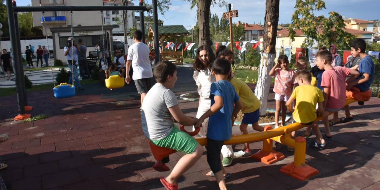 Zafer Park Törenle Açıldı