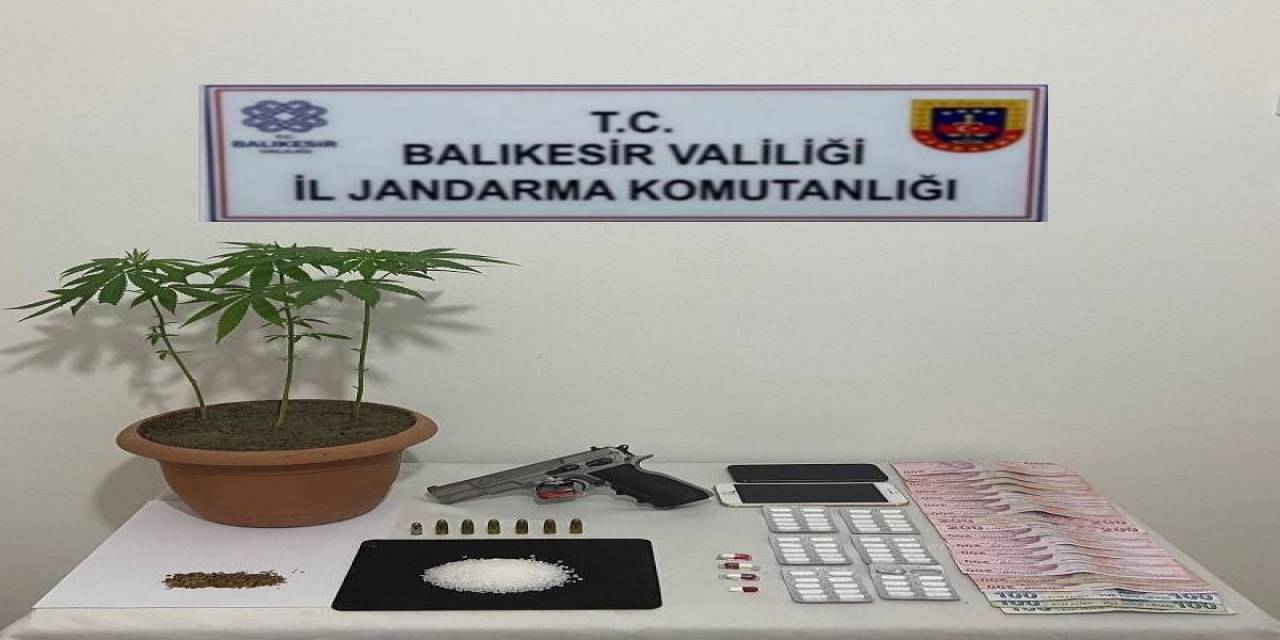Balıkesir’de 2 Şahsa Uyuşturucu Operasyonu