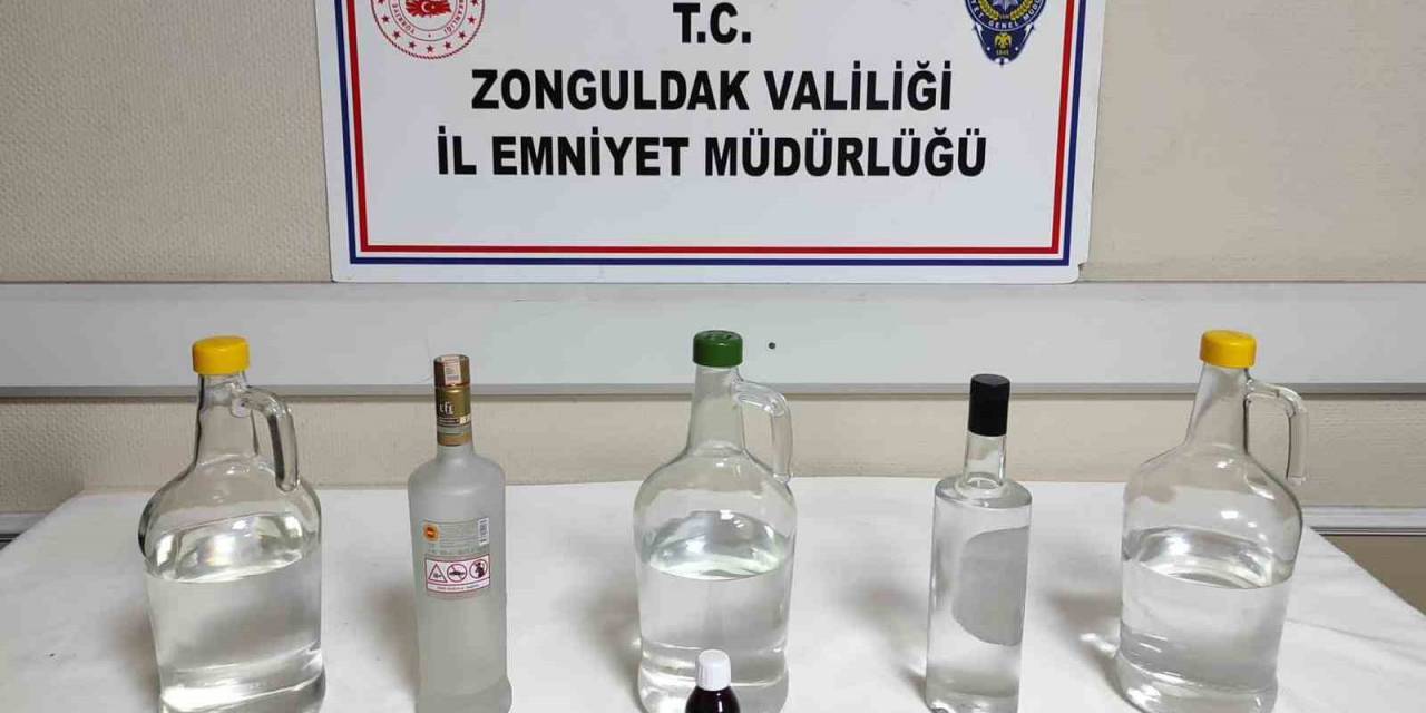 Kom Ekibinden Kaçak İçki Operasyonu