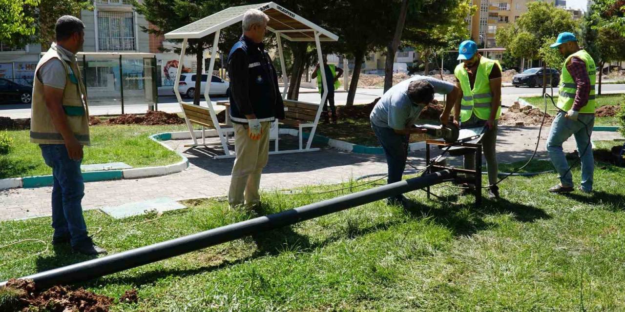 Haliliye’de Park Çalışması