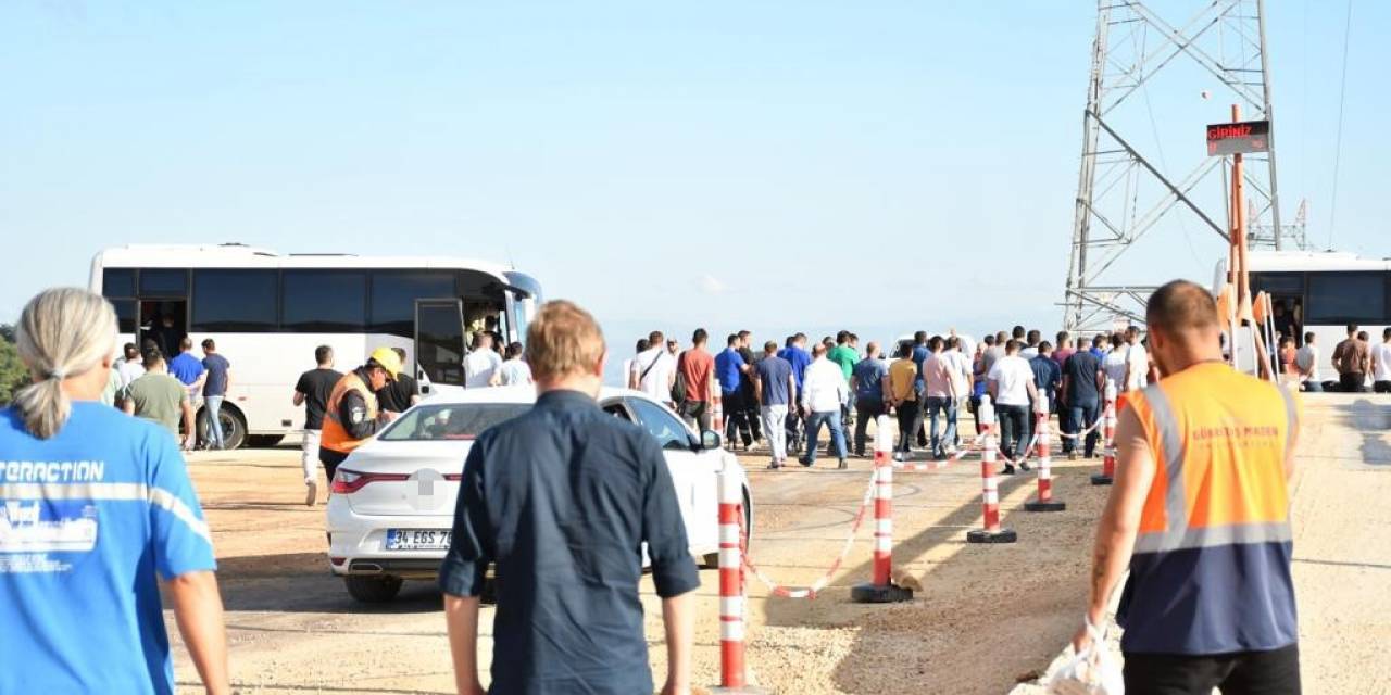 Gübretaş İşçileri Eylem Yaptı