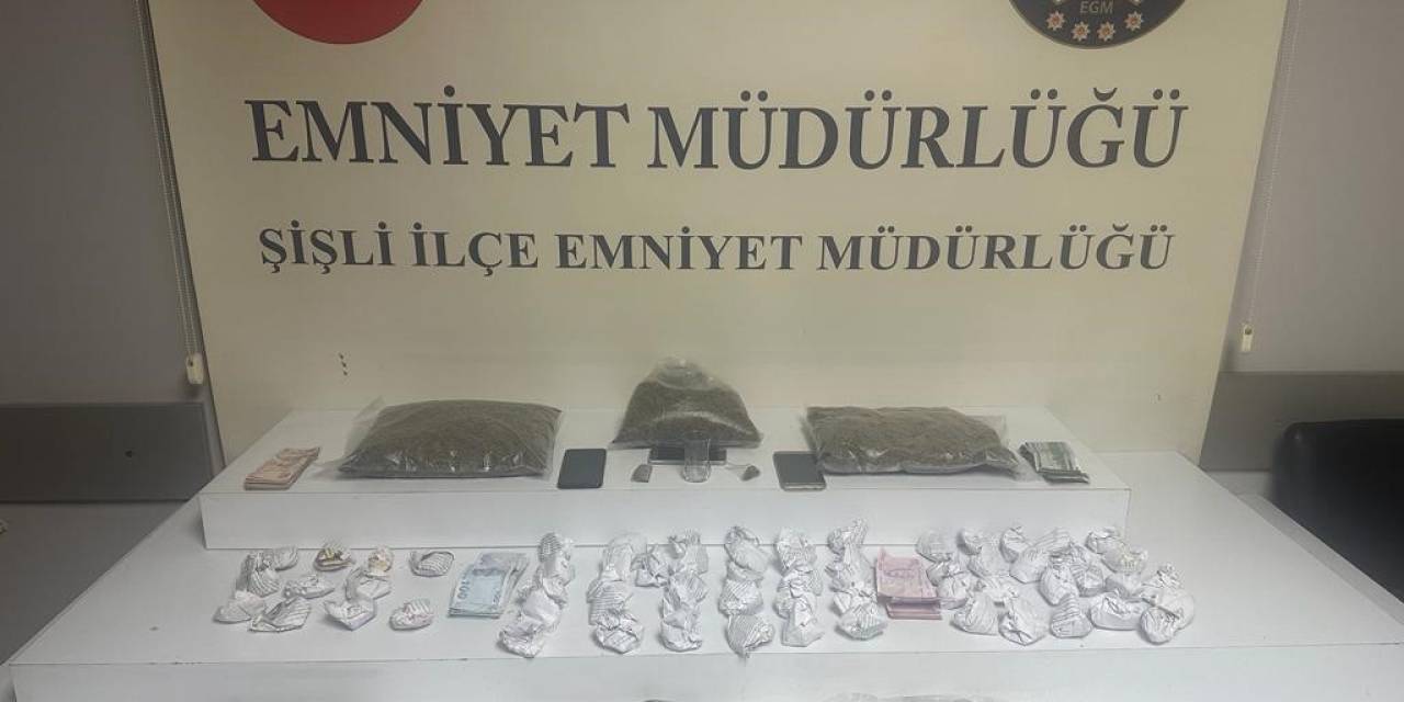 Şişli’de "pencerede Uyuşturucu Madde Alışverişine" Polis Baskını: 3 Gözaltı