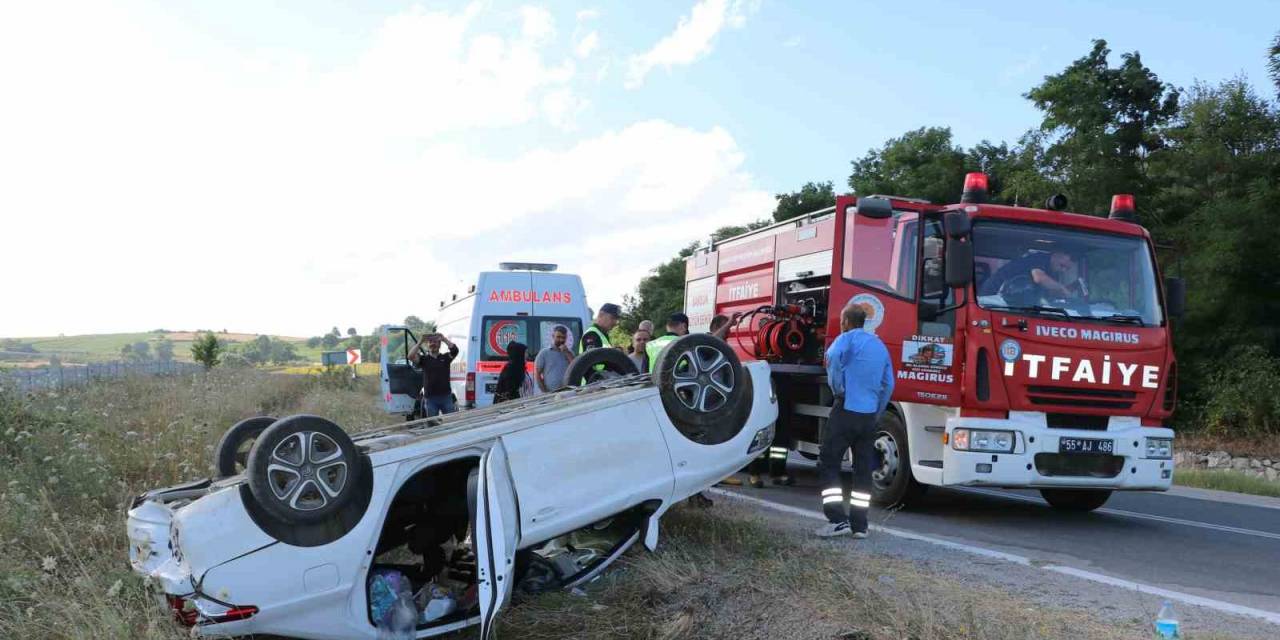 Tır İle Otomobil Çarpıştı: 3’ü Çocuk 5 Yaralı