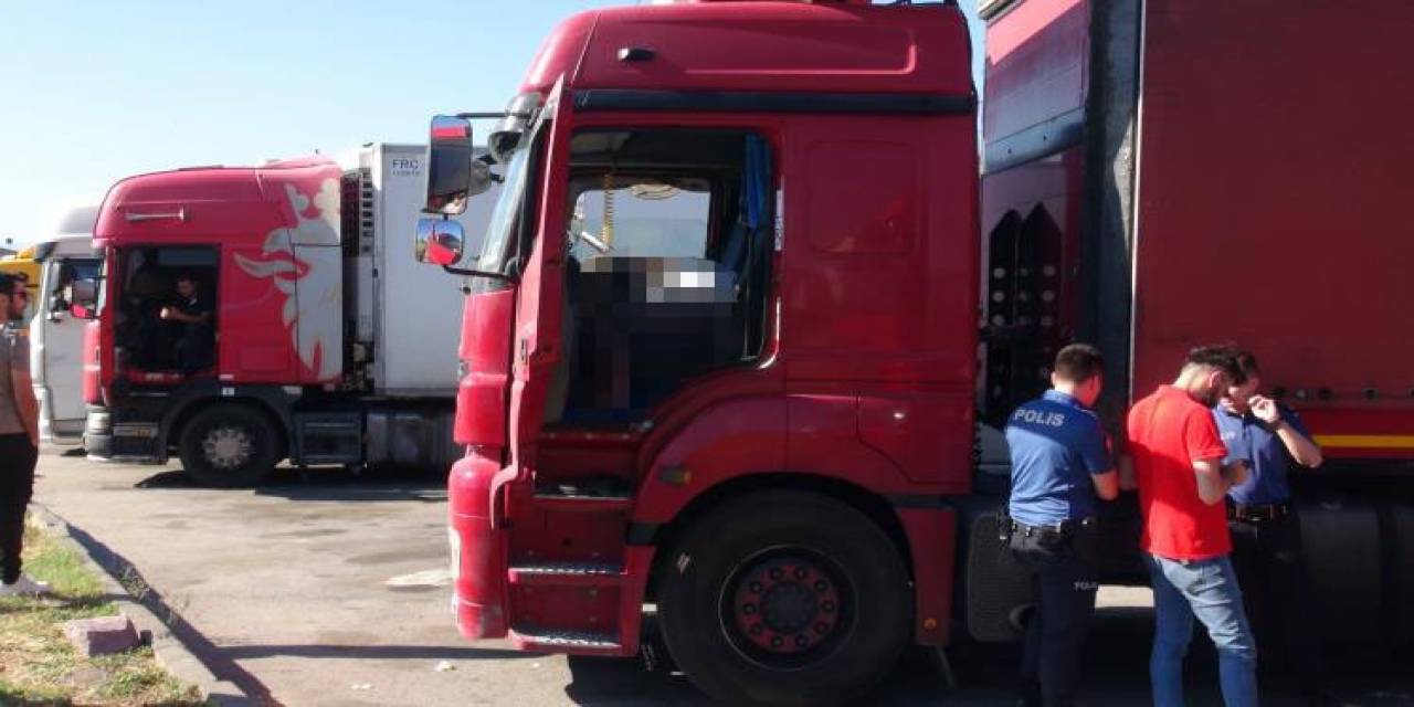 Tır Sürücüsü Direksiyon Başında Ölü Bulundu