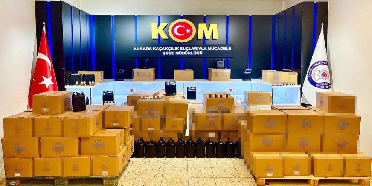 1 Milyon Liralık Sahte Alkol Ve Elektronik Sigara Ele Geçirildi