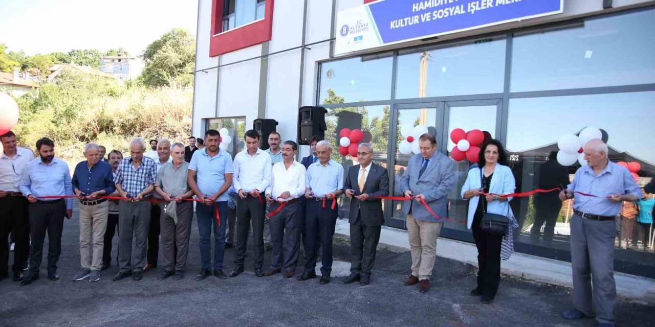 Hamidiye Kültür Ve Sosyal İşler Merkezi Hizmete Sunuldu