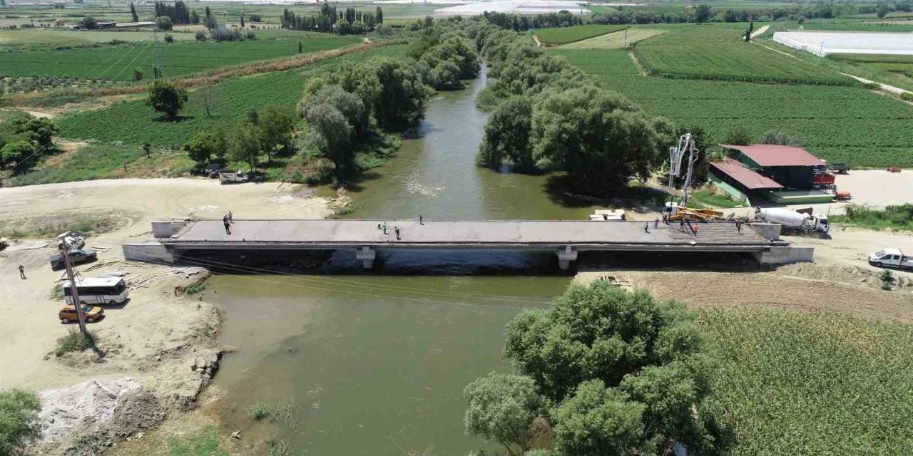 Başkan Kayda, Yılmaz Köprüsünde İncelemelerde Bulundu