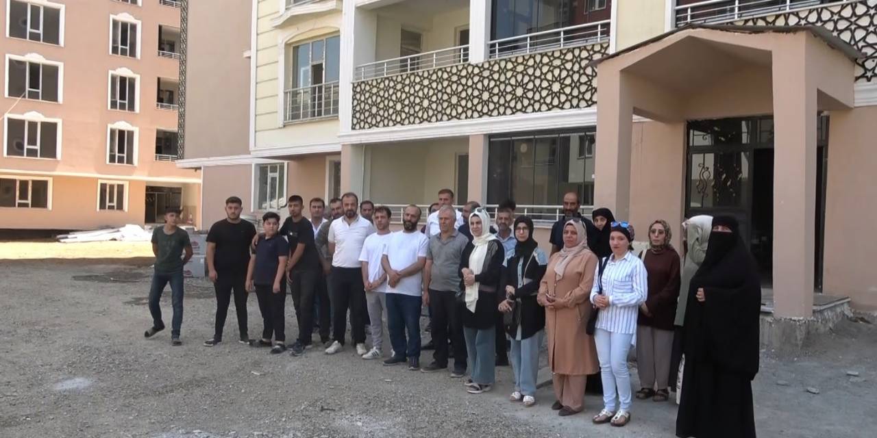 Muş’ta Ev Almak İsteyen Vatandaşlar Müteahhit Mağduru Oldular