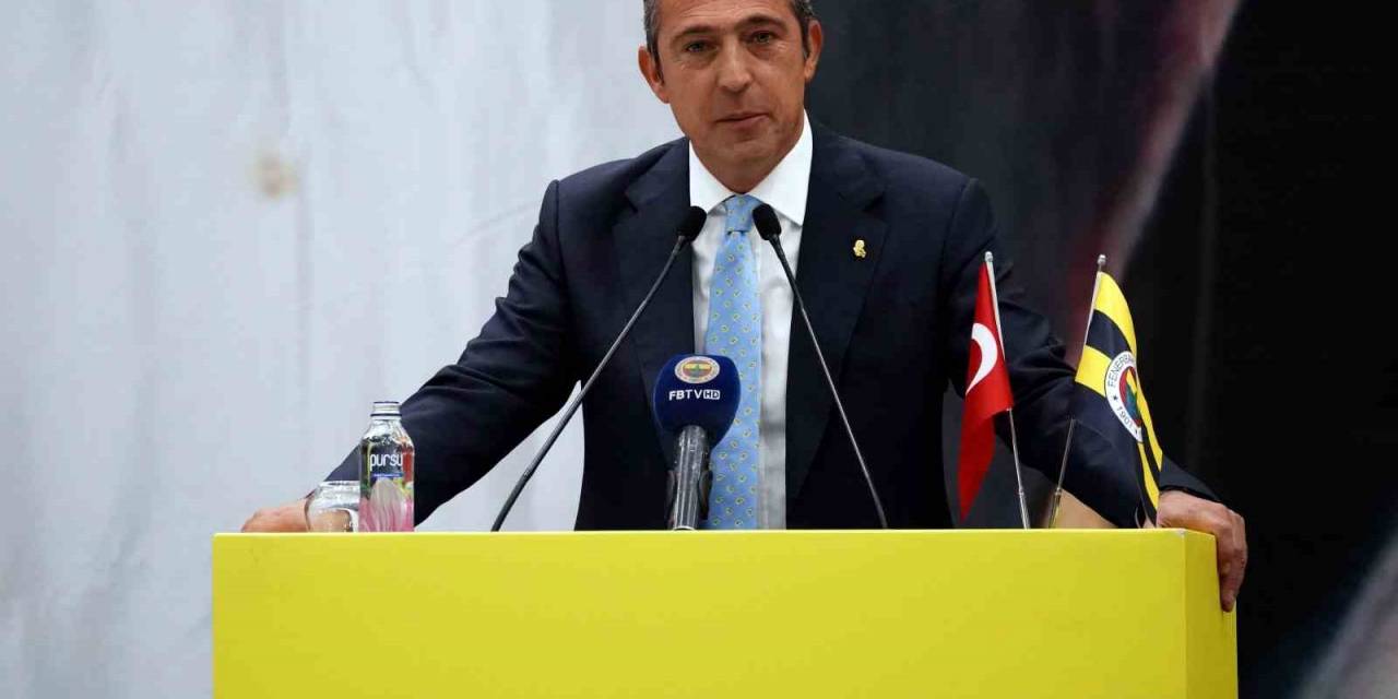 Ali Koç: “bundan Sonraki Maçlarımızda Yıldızsız Formamızla Oynayacağız”