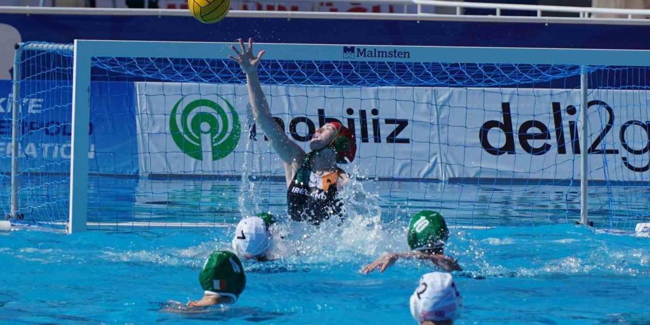 Manisa’da U17 Kadınlar Avrupa Sutopu Şampiyonası Başladı