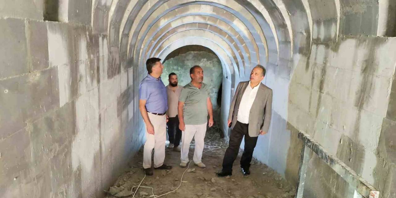 Talas’ta Tarihi Sarnıç Gün Yüzüne Çıkartılıyor