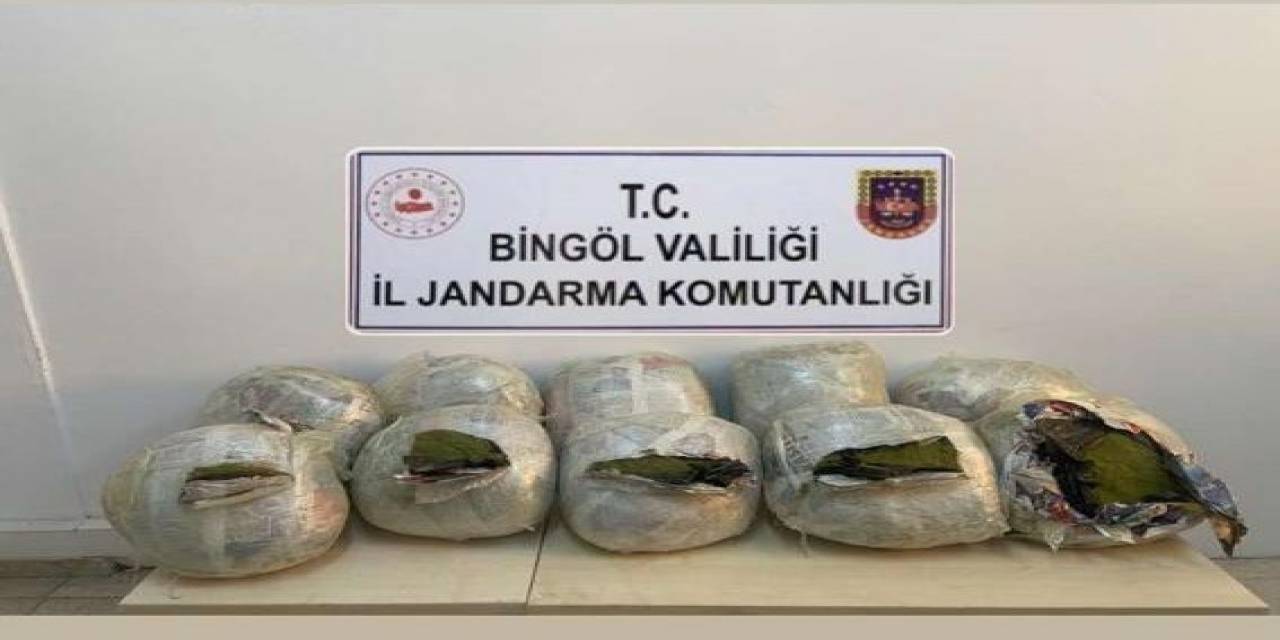 Bingöl’de Menfez Altına Gizlenmiş 59 Kilo Esrar Ele Geçirildi