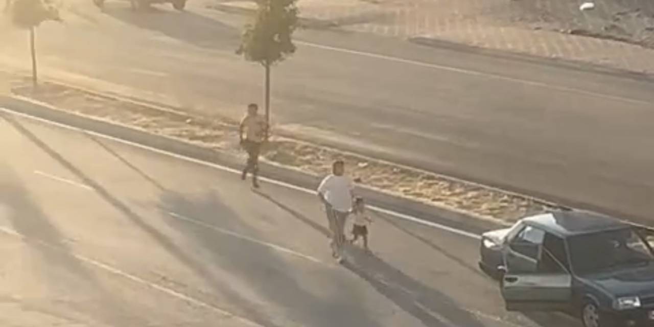 Elazığ’da Yayaya Çarpan Sürücü Kaçtı, O Anlar Kameraya Yansıdı