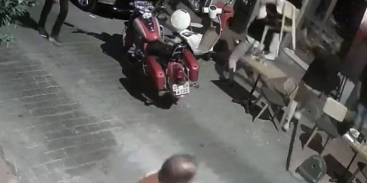 Cihangir’de Sandalye Ve Küllüklü Esnaf Kavgası Kamerada: Ateş Açılınca Ortalık Karıştı