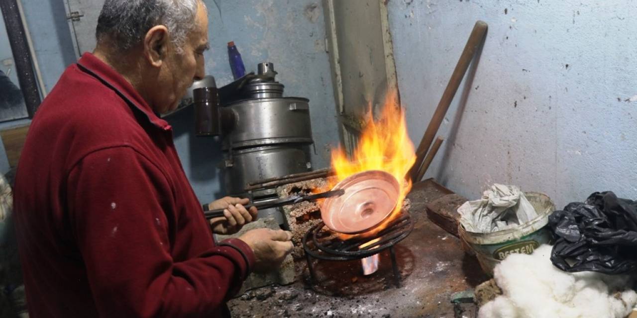 Yarım Asırdır Kalaycılık Yapan Usta Çırak Bulamıyor