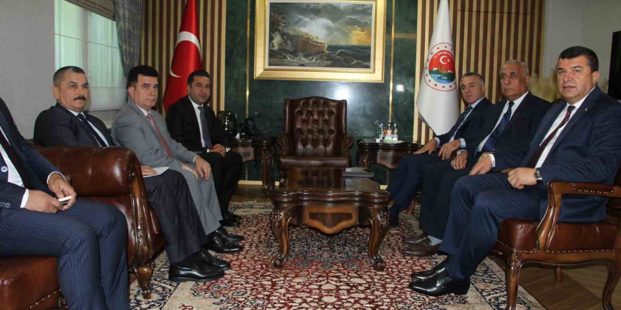 Şırnak Ve Zaho Valisi Sınır Kapısı Sorunları İçin Görüştü