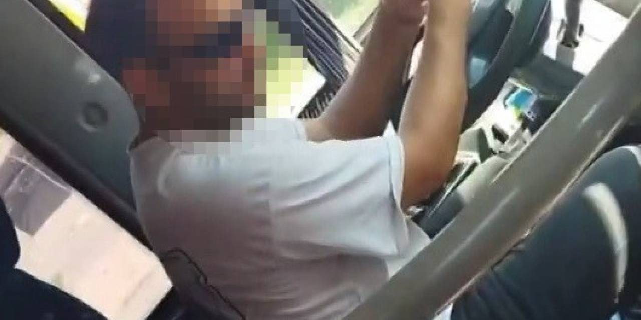 Otobüs Şoförü Yolcuların Hayatını Hiçe Saydı