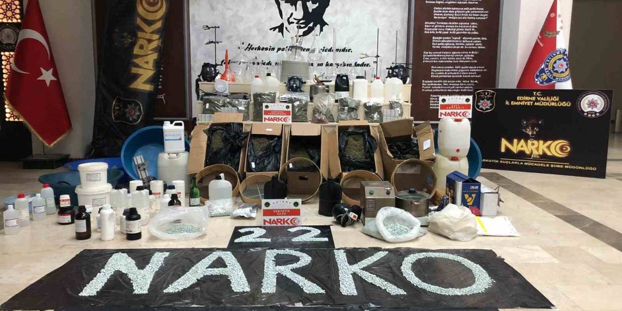 Uyuşturucu İmalathanesine Operasyon: 2 Ton 200 Kilo Uyuşturucu Hammaddesi Ele Geçirildi